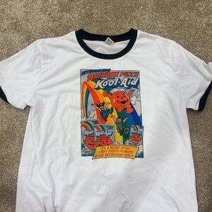 Unisex White Kool-Aid T-shirt